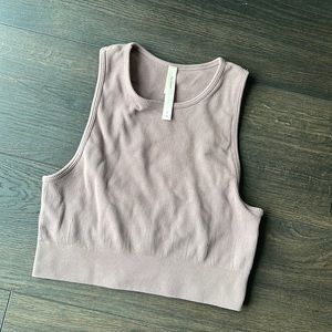 ARITZIA mauve crop top, size S